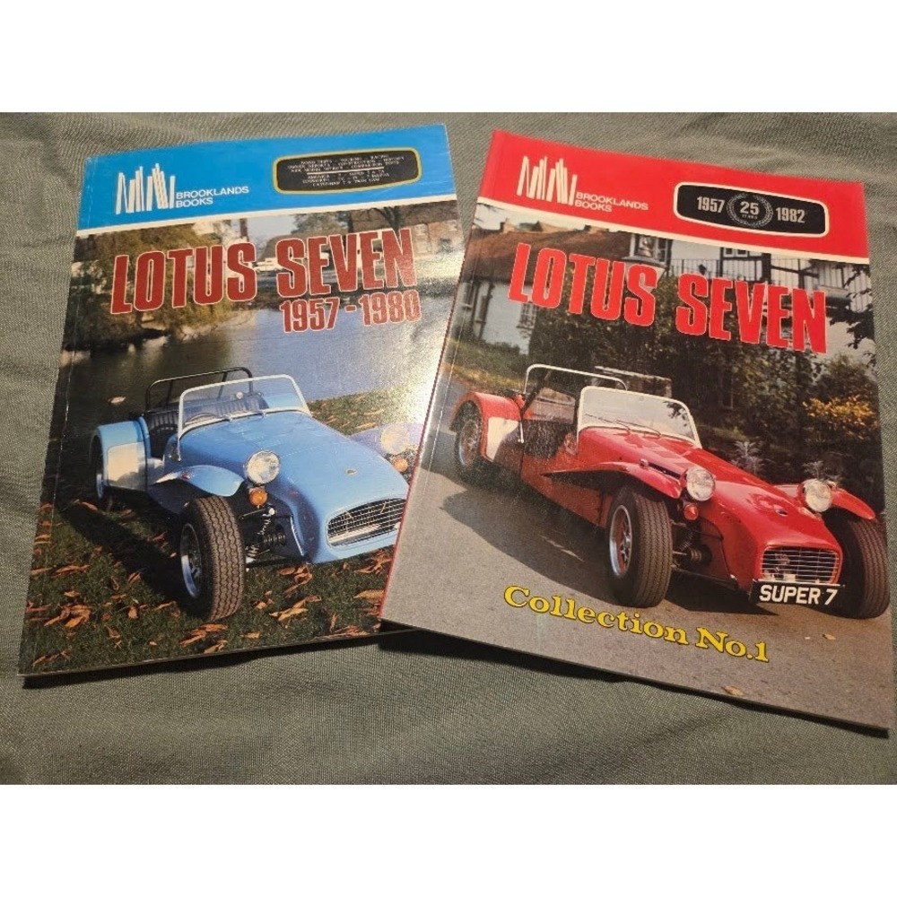 Brooklands Books Lotus Seven 1957-1980 & Collection No 1 Road Test Portfolio Set
